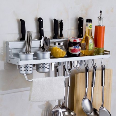 Multifunction Cooking Tools Storage Rack Holder Kitchen Organizer