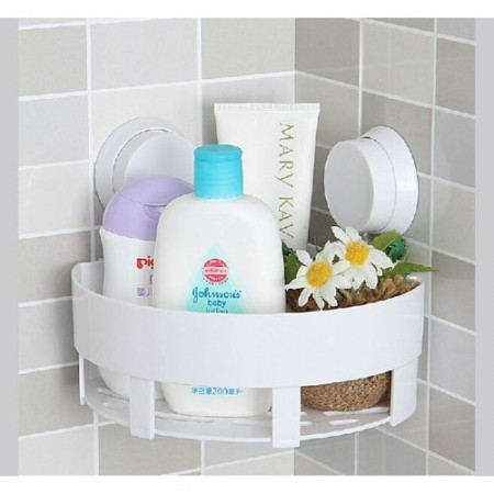 Plastic Corner Triangle Shelf(1pc)