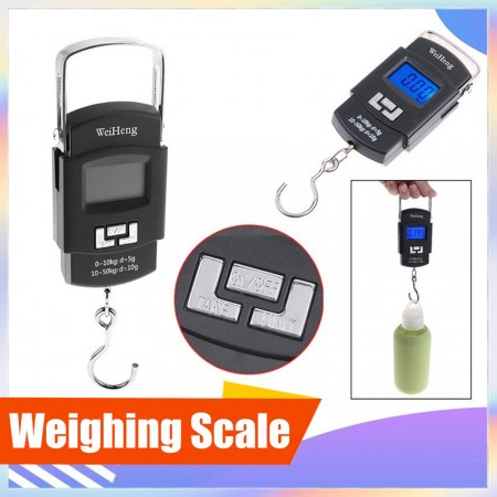 Portable Weight Scale - Black